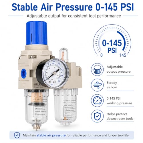 1 4" NPT Air Compressor Water Separator