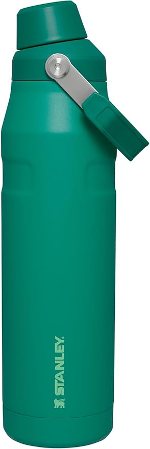 Stanley IceFlow Fast Flow Water Bottle | Angled Spout Lid | Lightweight & Leakproof for Travel & Sports | Insulated Stainless Steel | BPA-Free
