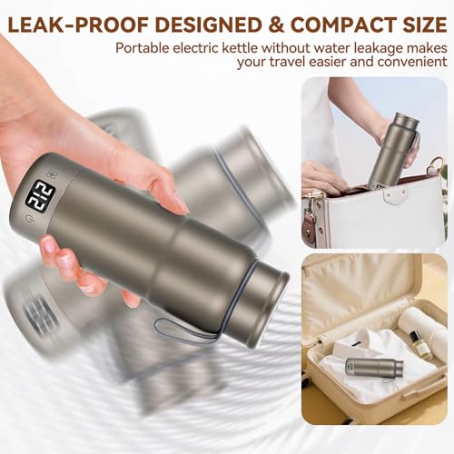 Pure Titanium Travel Kettle