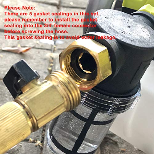 Garden Hose Sediment Filter for Well Water