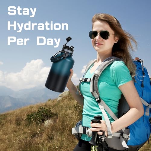 Insulated Water Bottle 64 oz