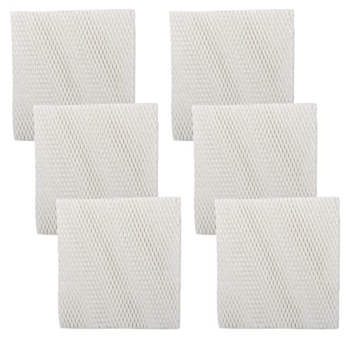 6Pack Replacement Humidifier Wick Filters Water Panel Filter Compatible with Carrier HUMCCSBP2212 HUMCCSBP2312 HUMCASBP2312 HUMCCSBP2412 Humidifier P110