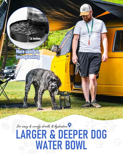 Dog Water Bottle Travel Bowl