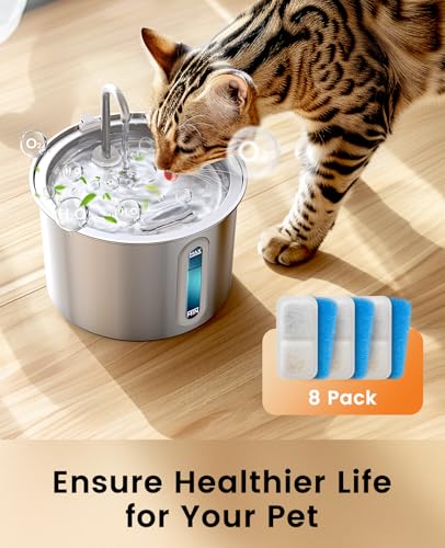 8 Pack Replacement Filters for PWF