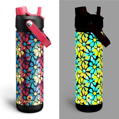 Insulated Water Bottle with Straw Stainless Steel Water Bottle