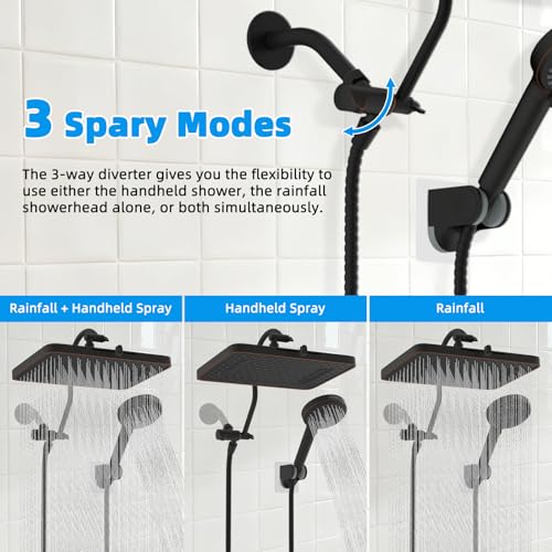 13'' 5 spray Rain Shower Head