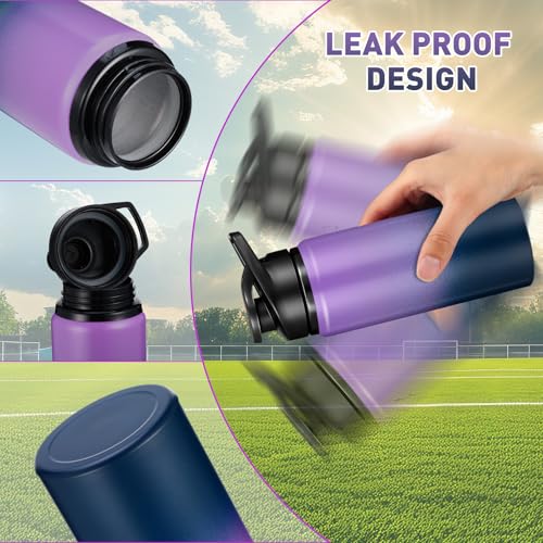 10 Pcs Aluminum Water Bottles (10 Count)