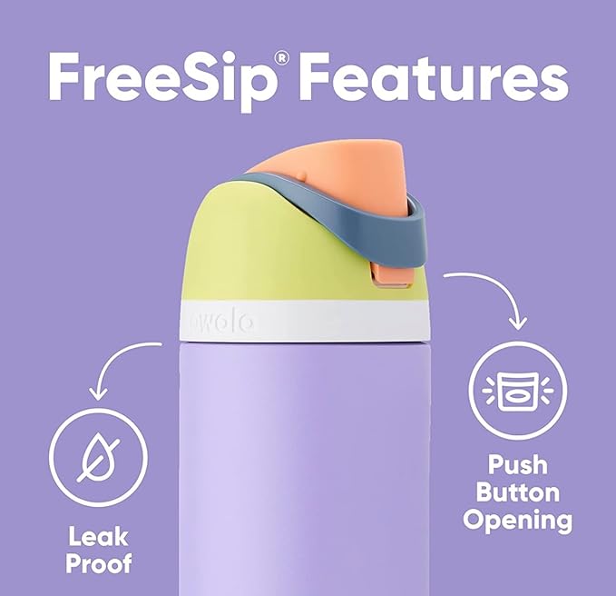 Owala FreeSip Insulated Stainless Steel Water Bottle with Straw for Sports, Travel, and School BPA-Free Sports Water Bottle, 40 oz, Boneyard