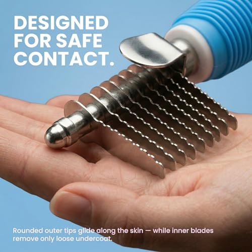 Poodle Dematting Fur Rake Comb Brush for Dogs and Cats