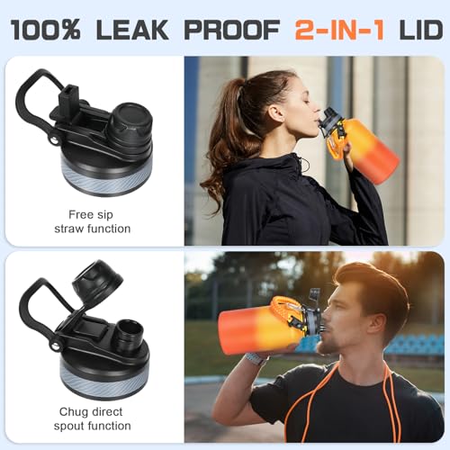 Insulated Water Bottle 64 oz