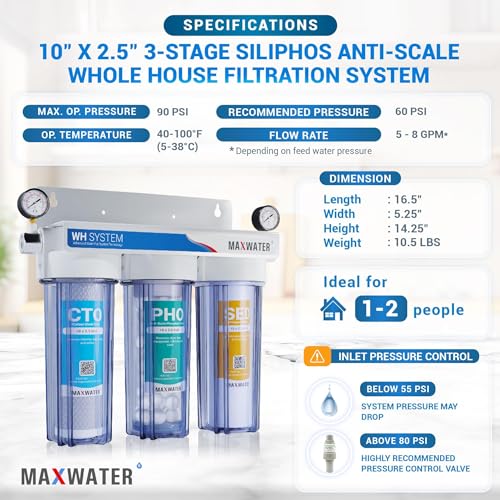 3 Stage Good to Protect Home from Scale & Corrosion