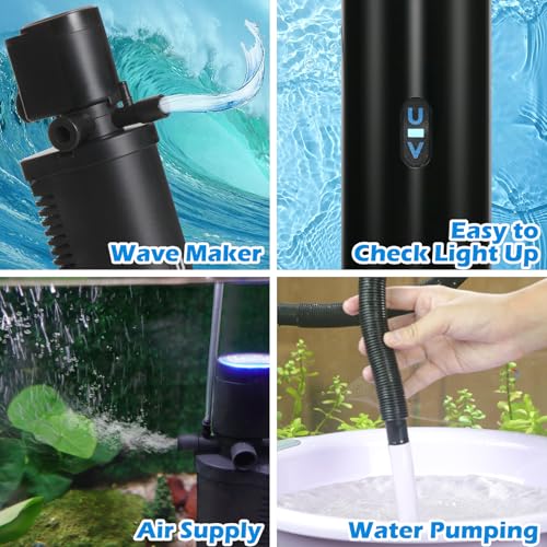 158GPH Small Aquarium Filter