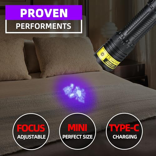 UV Flashlight 395nm Black Light