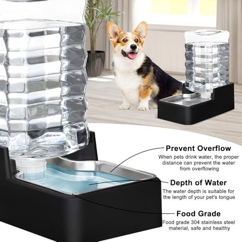 9L Dog Water Bowl Dispenser for Dogs