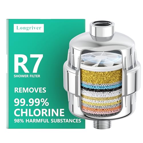 R7 Shower Filter High Put Shower Water Filter for Hard Water