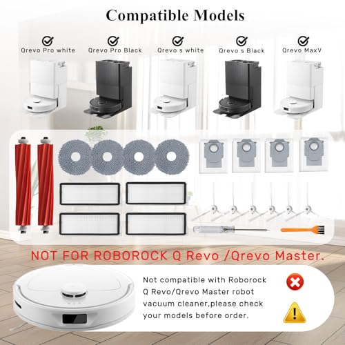 Accessories Kit for Roborock Qrevo S