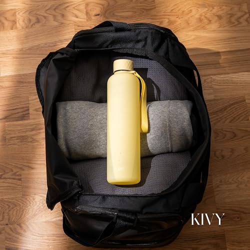 Slim Water Bottle 32oz [Lightweight & Shatterproof]