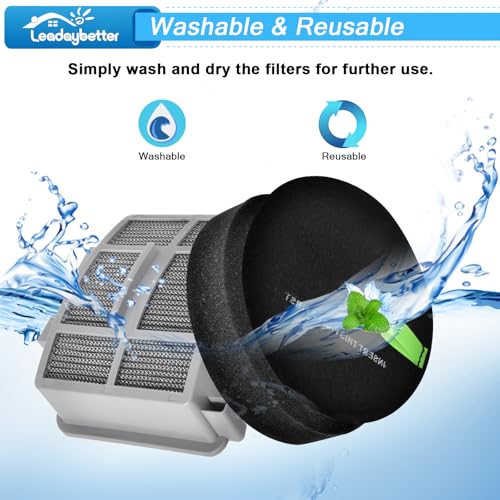 39883 Vacuum Filter for Bissell Pet Hair Eraser 3774F 3418 3415 3402 3404 (13 Count)
