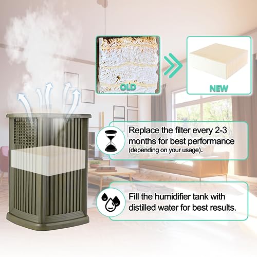 1043 Humidifier Wick Filter Replacement for Es (2 Count)