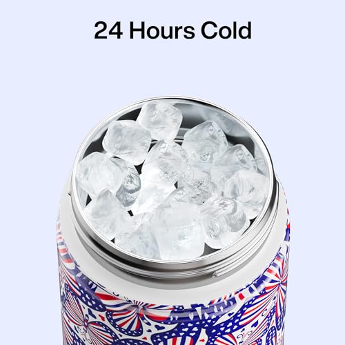 Insulated Water Bottle with Straw Stainless Steel Water Bottle