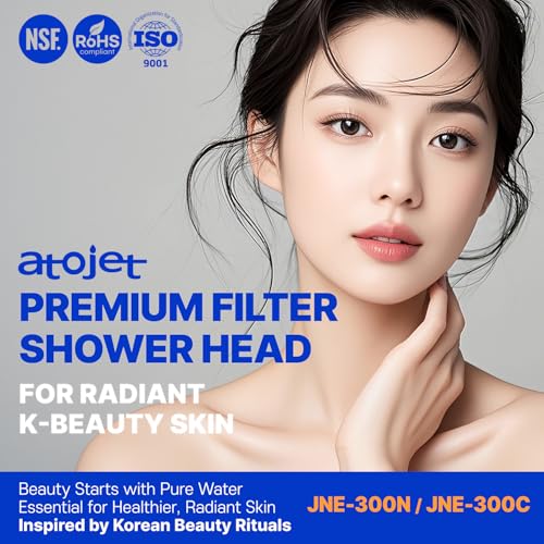Premium Showerhead Replacement Filters Crafted With Korea's Luxury Beauty Culture (5 Count)