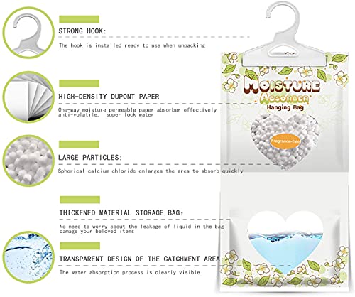 16 Pack Moisture Absorber Hanging Bags (16 Count)