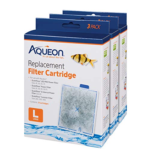 Aquarium Fish Tank Replacement Filter Cartridges Large (9 Count)