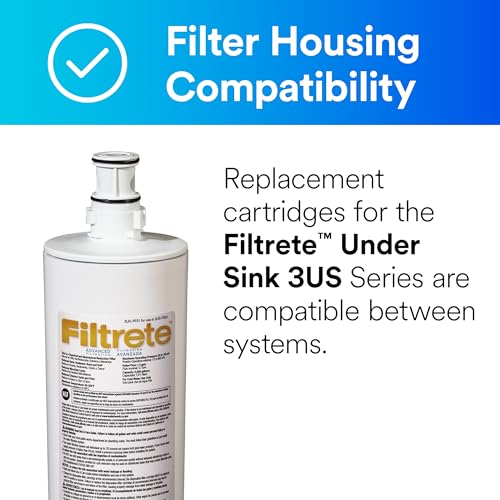 Advanced Under Sink Quick Change Water Filter Replacement 3US