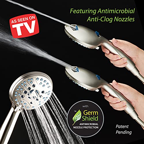 AquaCare 50 mode High Pressure 7 inch Shower Head Combo w