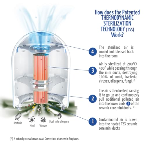 Lotus Filterless Silent Air Purifier