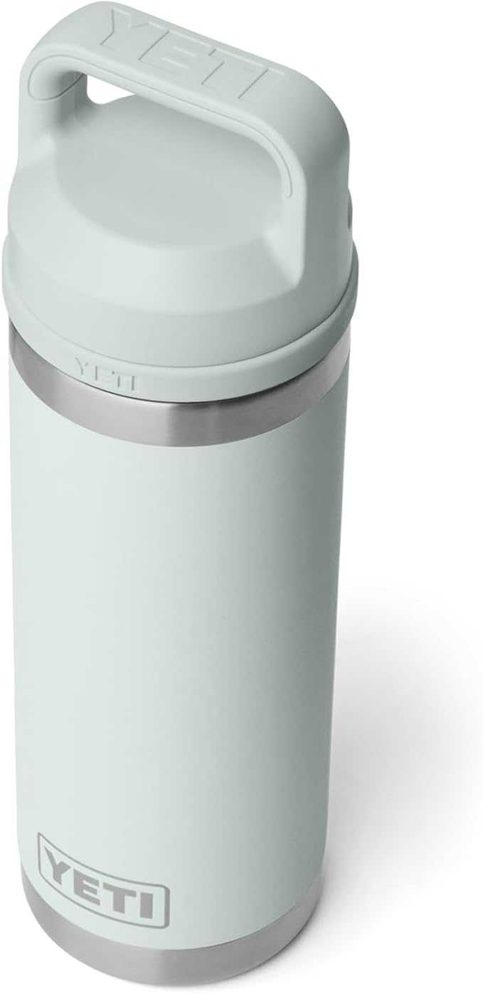 YETI Rambler 18 oz Bottle, Leakproof, Vacuum Insulated, Stainless Steel with Chug Cap, Ridgeline