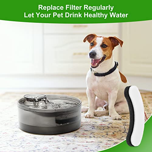 8 Pack Replacement Filters for DF10 & DF30 Automatic Pet Water Dispenser