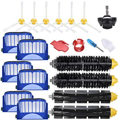 Replacement Parts for iRobot Roomba 500 & 600 Series Robot Vacuum (25 Count)