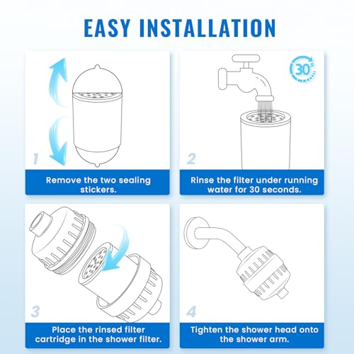 Heavy Duty Shower Filter (3 Count)