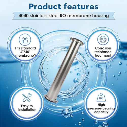 Reverse Osmosis 4040 Membrane Housing