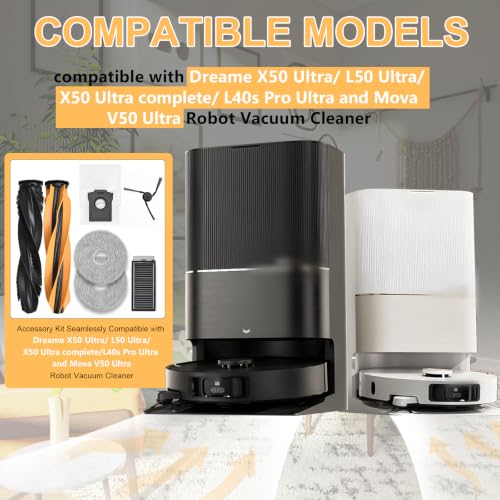 Accessories Compatible with Mova V50 Ultra Dreame X50 (34 Count)