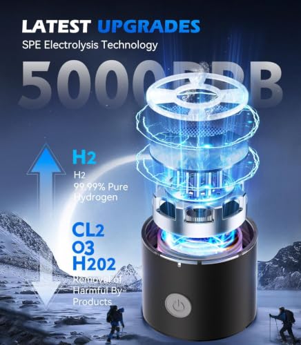 5.0 Upgrade Hydrogen Water Bottle【NO.1