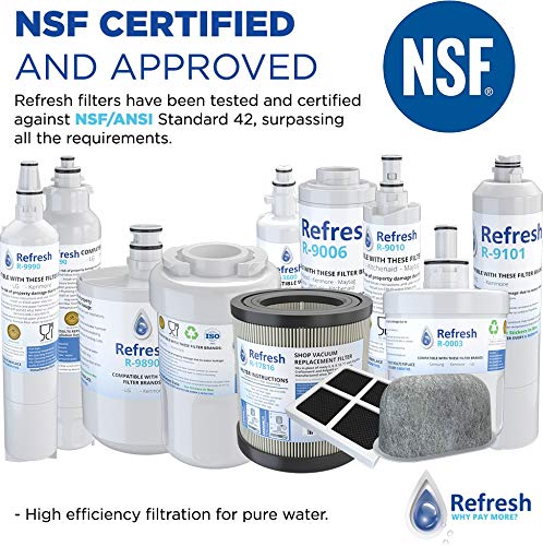 Refresh Refrigerator Water Filter Replacement for Whirlpool 4396508