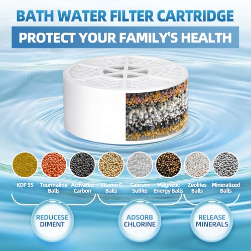 Bath Filter Cartridge for Tub
