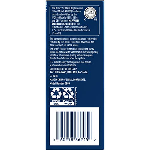 Stream Pitcher Replacement Water Filter (3 Count)
