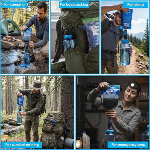 Nalgene Wide Mouth Compatible Water Filter Adapter for Sawyer Squeeze