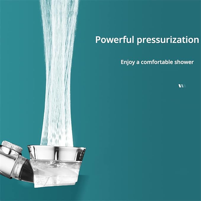 Filtered Shower Head,Shower Head with 3 Spray Modes,High Pressure Shower Head with Hose and Bracket,Hand Held Shower Head Filter for Hard Water, Water Saving Spray Soft Shower Head,A