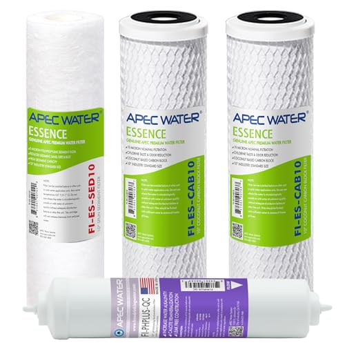 FILTER-SET-ESPH Replacement RO Filter Set, Alkaline, 6 Month