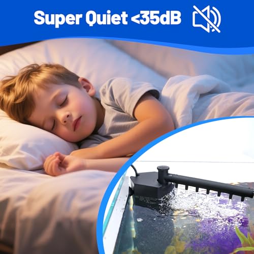 Aquarium Filter for Up to 20 Gallons