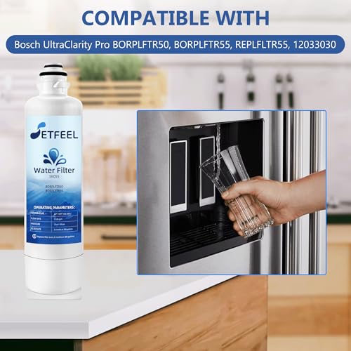 11032531 Ultra Clarity Pro Water Filter For Bosch Refrigerator (3 Count)