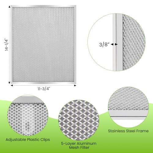 BPS1FA30 Range Hood Grease Filter 11 (4 Count)
