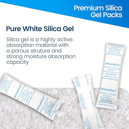 60Pcs 10 Gram Silica Gel Packs