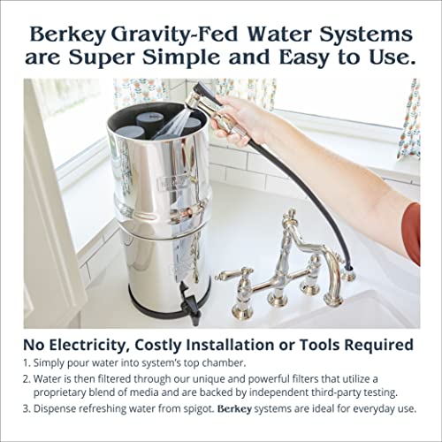 Set of 2 Berkey Authentic Black Berkey Elements