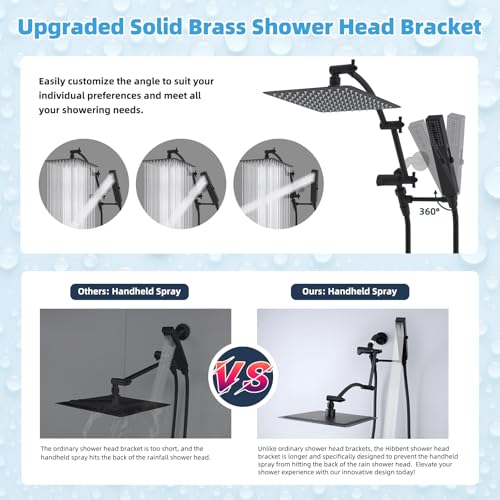 All Metal CUPC Certified 10'' Rainfall Shower Head
