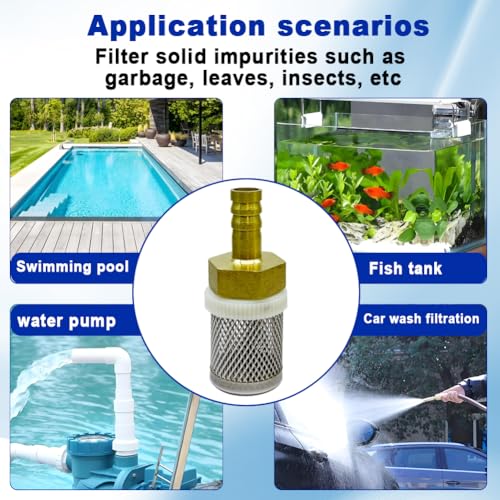 14mm Inline Strainers Filter Copper Tube Joint 14mm Diameter Hose Connection